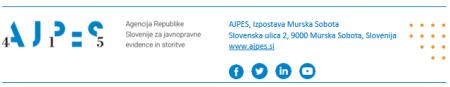 AJPES OBVEŠČA - FEBRUAR 2023